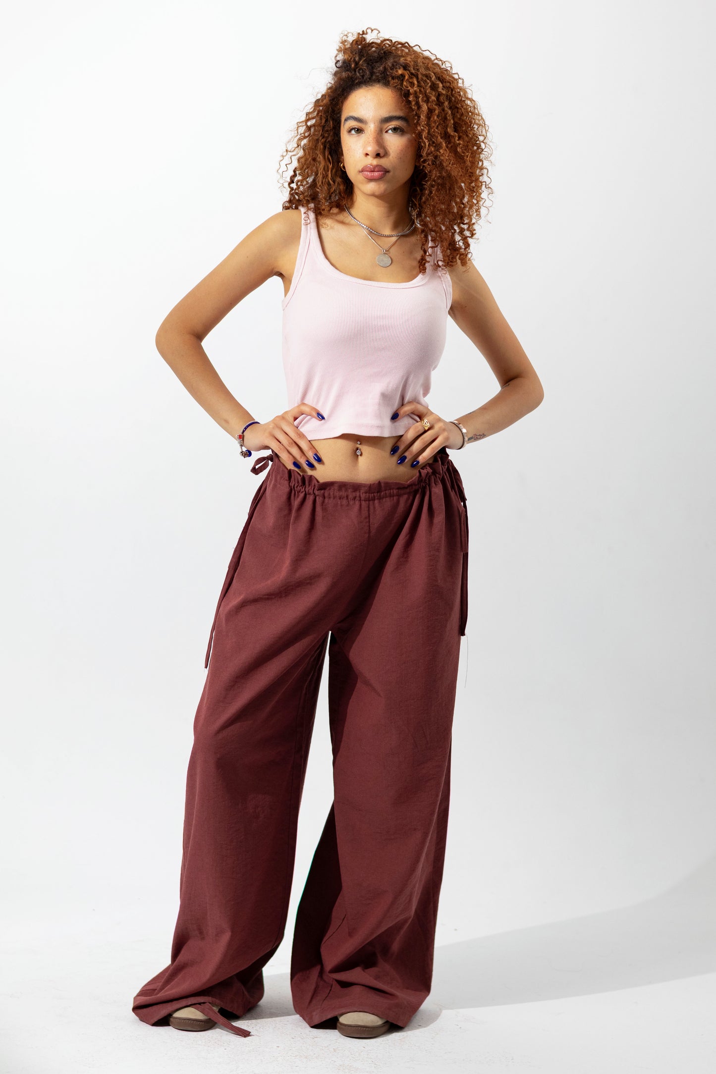 Linen Wide Leg Pants