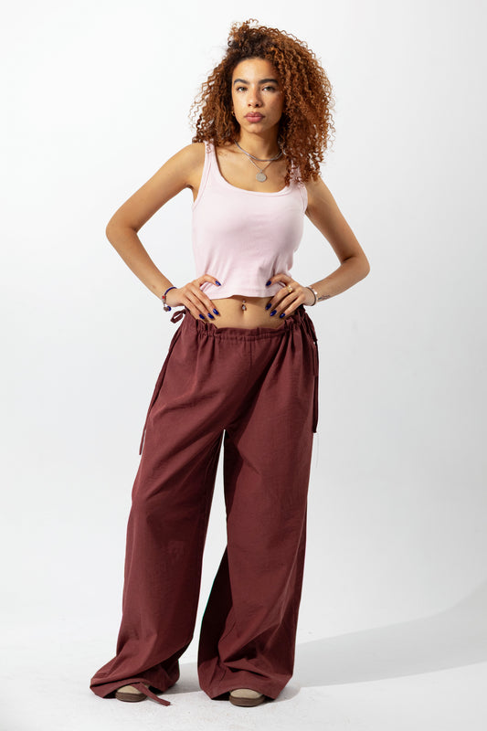 Linen Wide Leg Pants