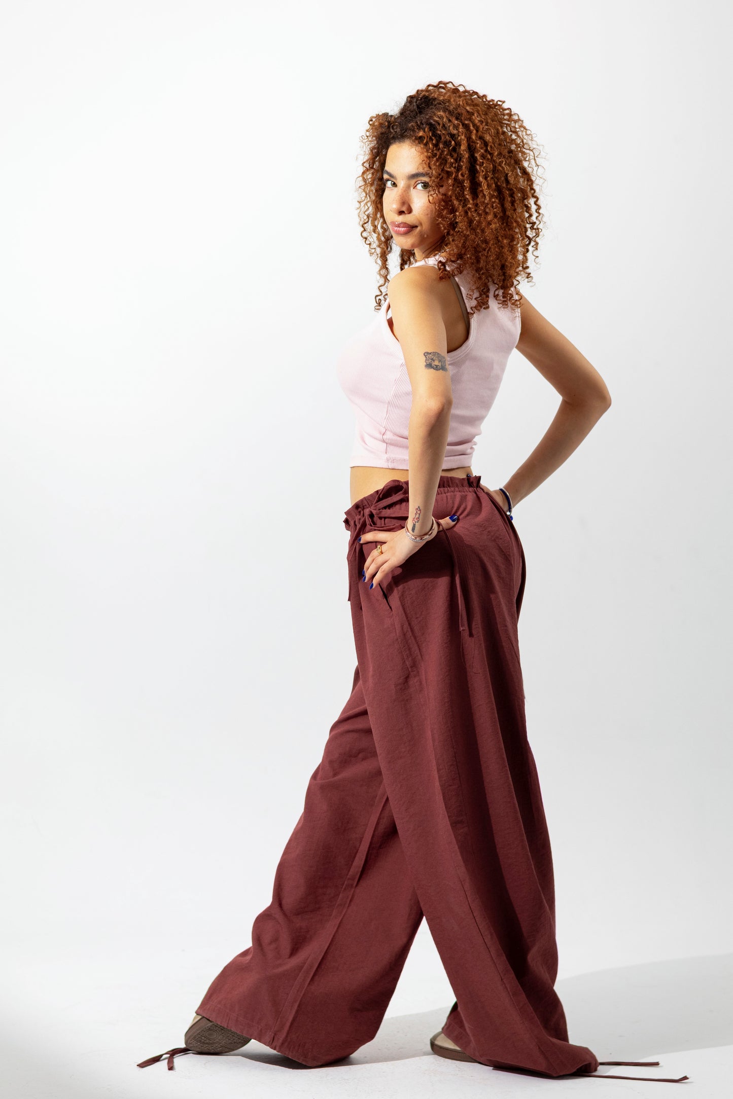 Linen Wide Leg Pants