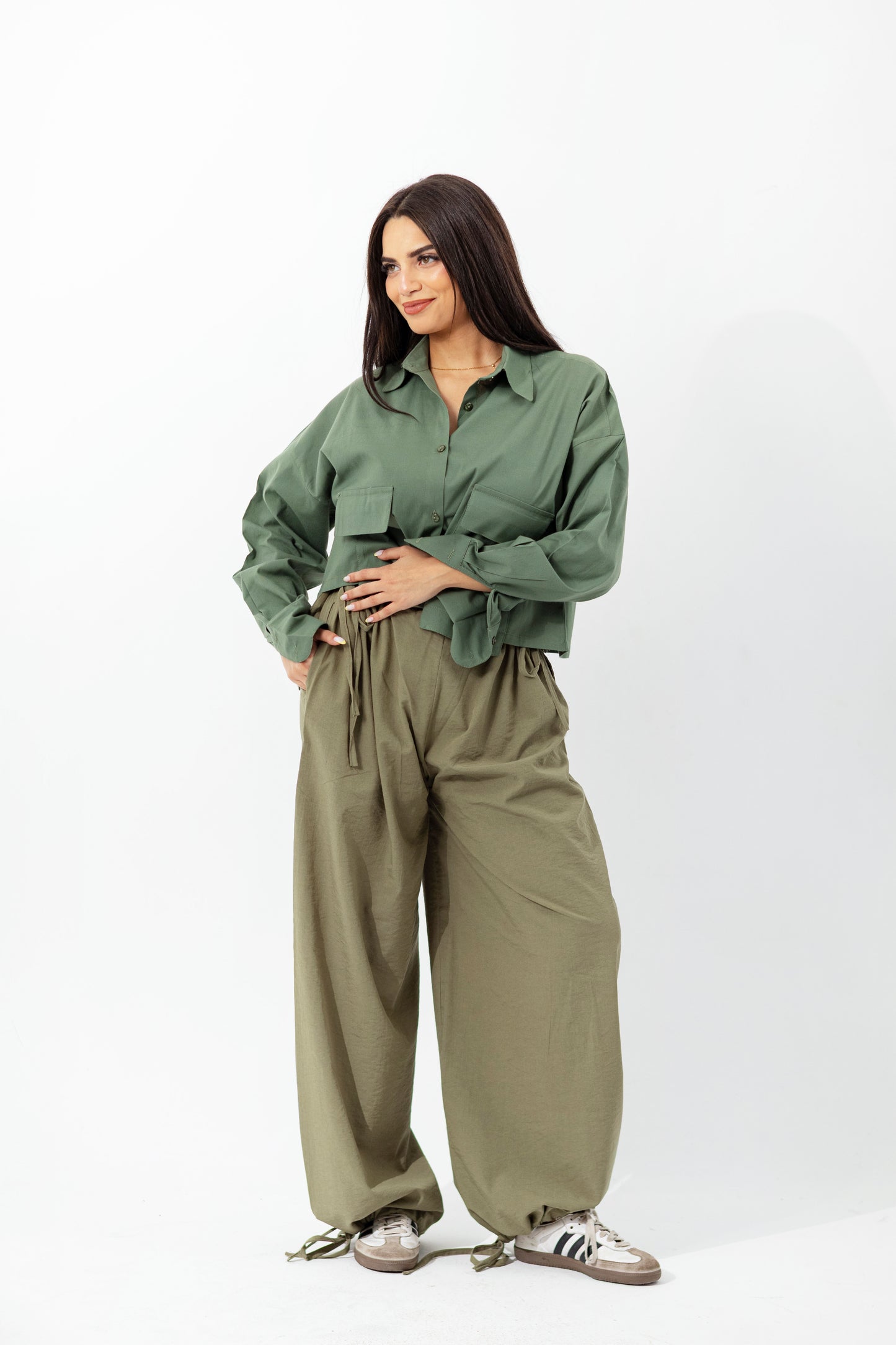 Linen Wide Leg Pants